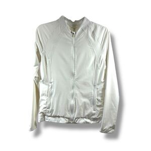 Lululemon Hit It Jacket in White Size 6